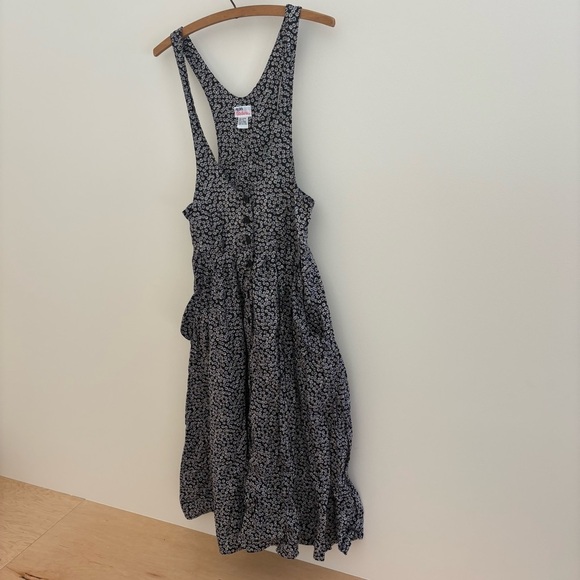 Vintage Avon Fashions Floral Jumper Dress - Picture 6 of 8